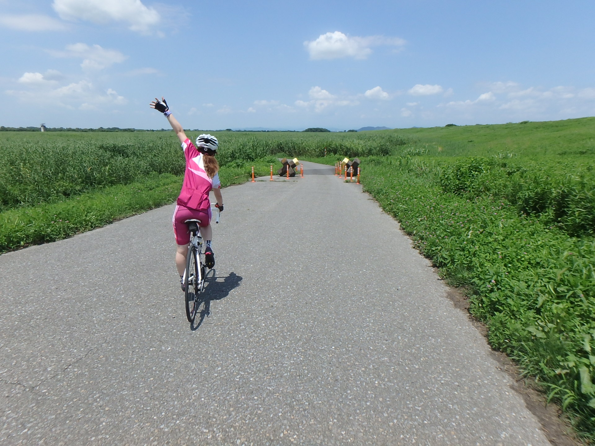 ロードバイク女子