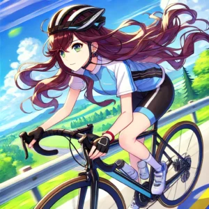 ロードバイク女子