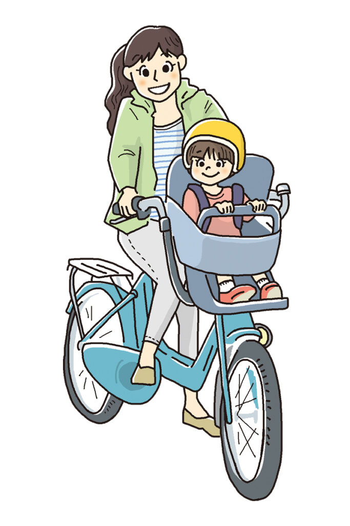 自転車のイラスト