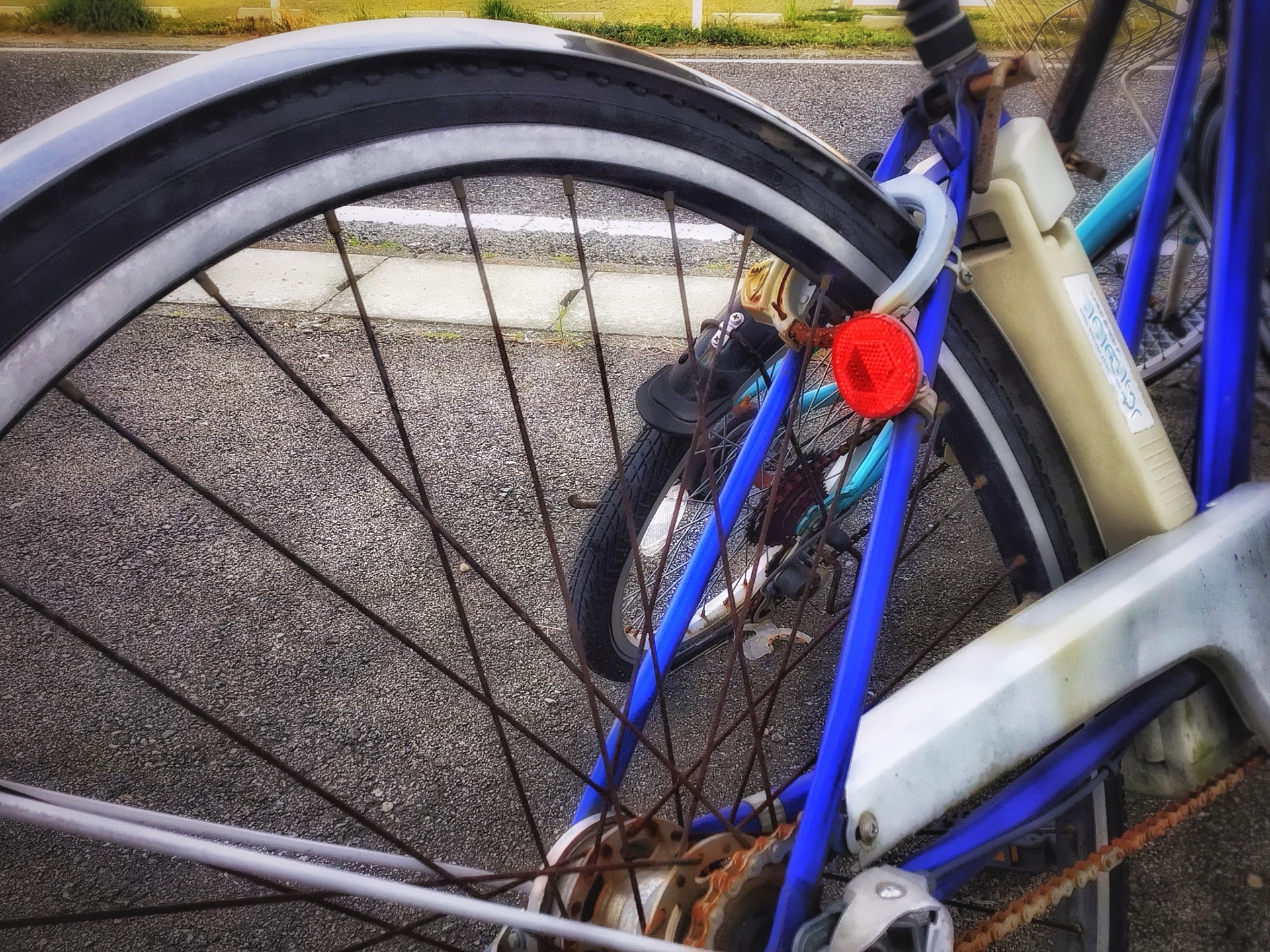 自転車のロック