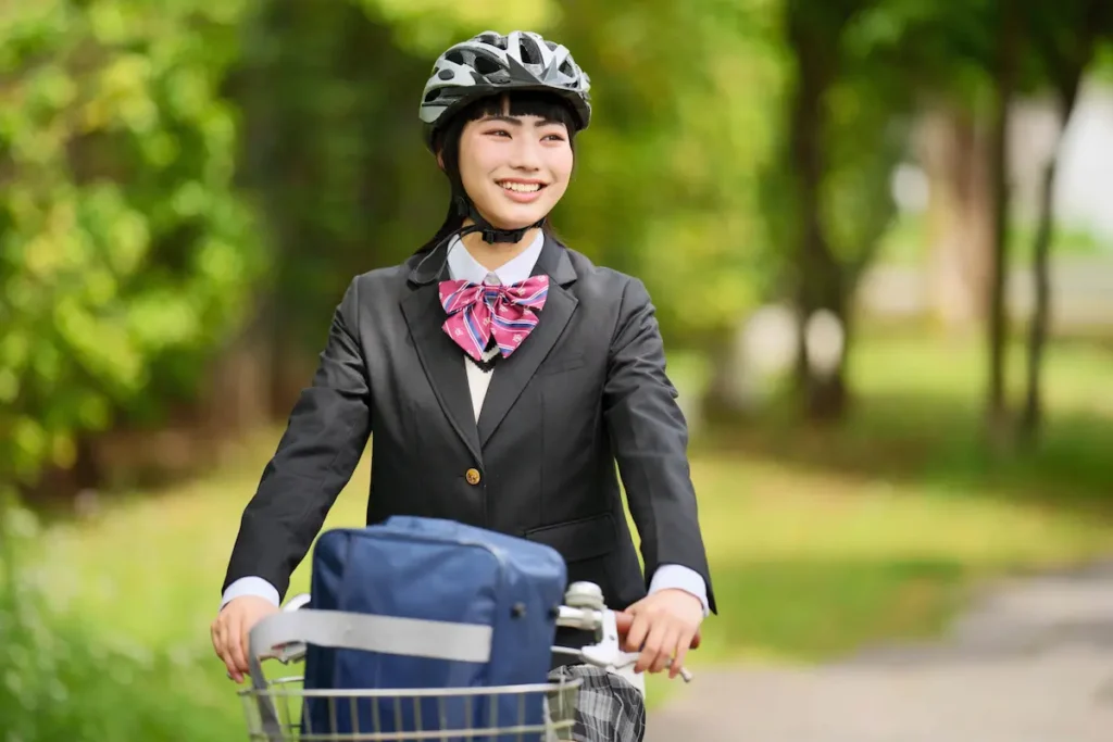 高校生自転車通学