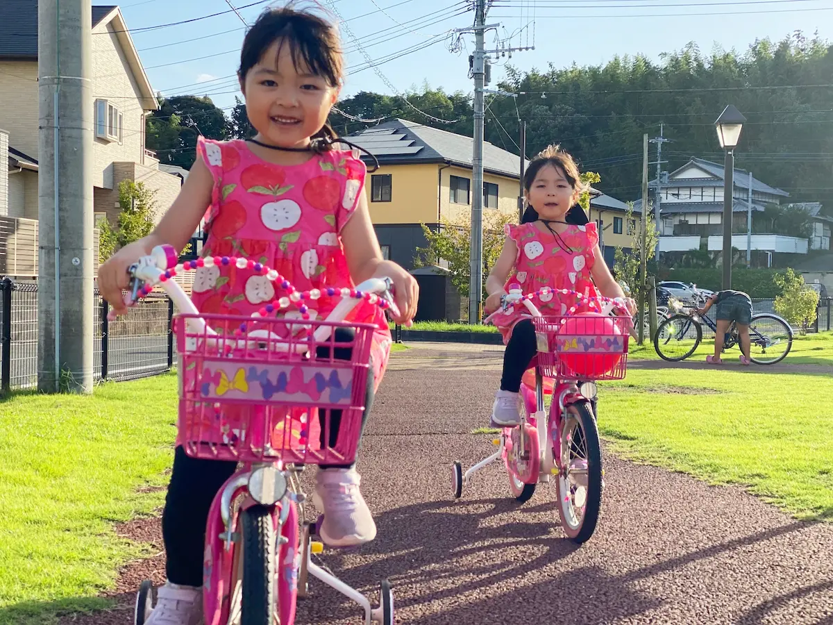 自転車女の子