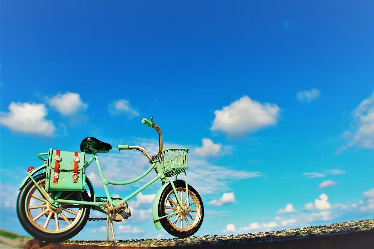 自転車フィギュア